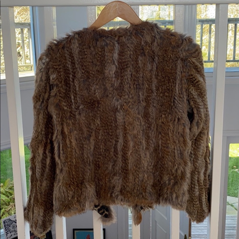 Rabbit fur jacket - Picture 4 of 5